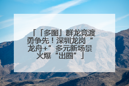 「多图」群龙竞渡勇争先！深圳龙岗“龙舟+”多元新场景火爆“出圈”
