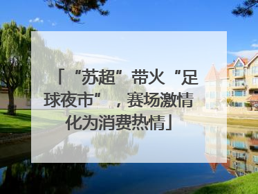 “苏超”带火“足球夜市”，赛场激情化为消费热情