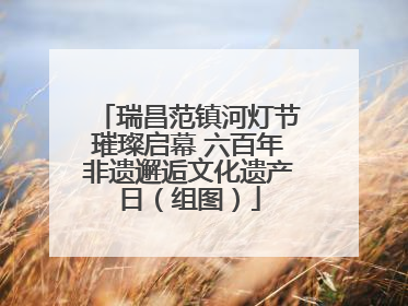 瑞昌范镇河灯节璀璨启幕 六百年非遗邂逅文化遗产日（组图）