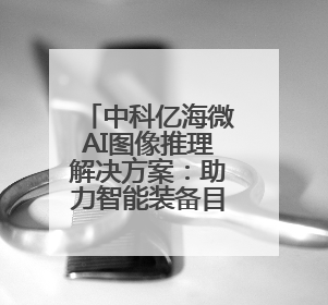 中科亿海微AI图像推理解决方案：助力智能装备目标识别与跟踪