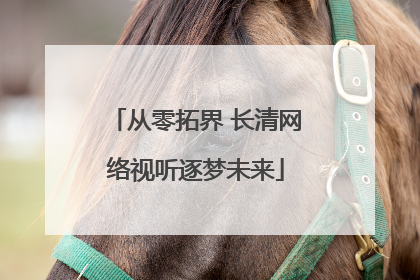从零拓界 长清网络视听逐梦未来