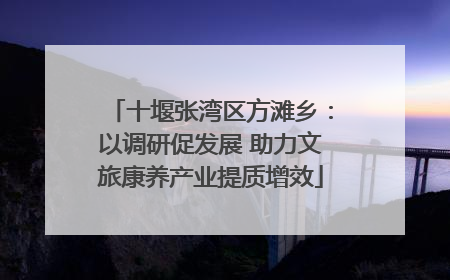 十堰张湾区方滩乡：以调研促发展 助力文旅康养产业提质增效