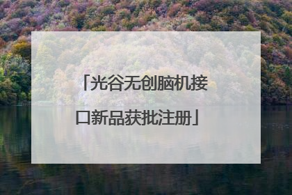 光谷无创脑机接口新品获批注册