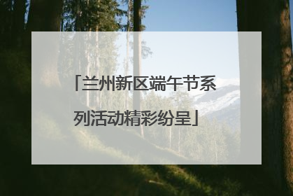 兰州新区端午节系列活动精彩纷呈