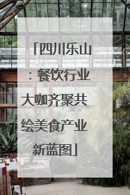 四川乐山：餐饮行业大咖齐聚共绘美食产业新蓝图