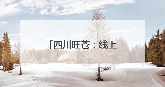 四川旺苍：线上线下双链驱动 小枇杷撬动大产业