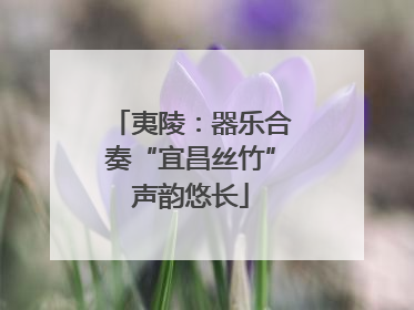 夷陵：器乐合奏“宜昌丝竹”声韵悠长