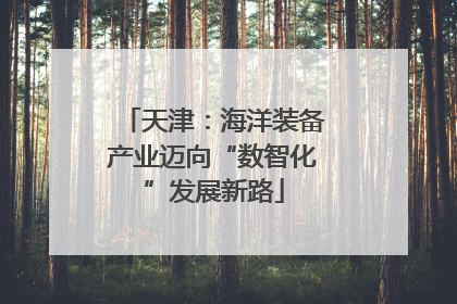 天津：海洋装备产业迈向“数智化”发展新路