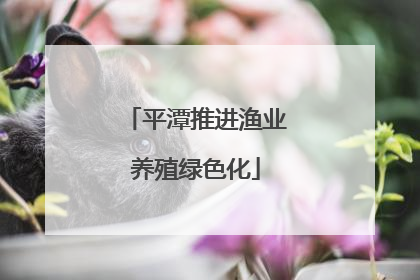 平潭推进渔业养殖绿色化
