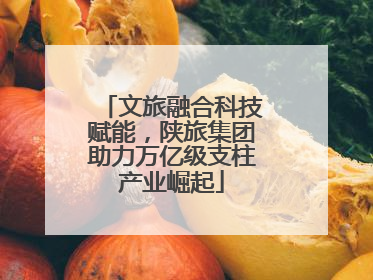 文旅融合科技赋能，陕旅集团助力万亿级支柱产业崛起