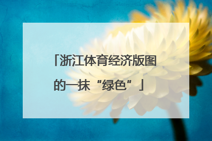 浙江体育经济版图的一抹“绿色”