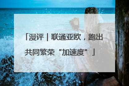 漫评｜联通亚欧，跑出共同繁荣“加速度”