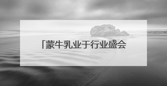 蒙牛乳业于行业盛会分享实践理念，多领域成果获行业关注