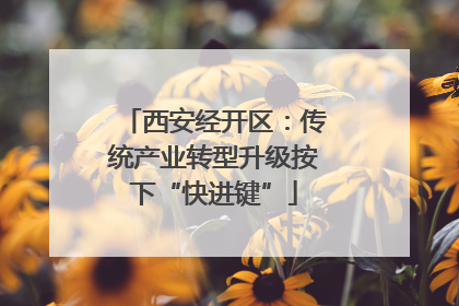 西安经开区：传统产业转型升级按下“快进键”