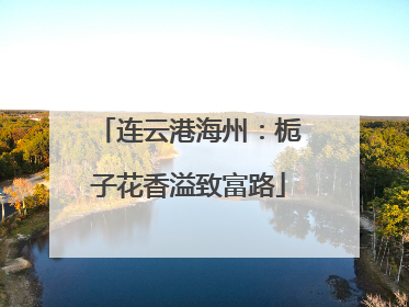 连云港海州：栀子花香溢致富路