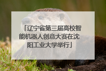 辽宁省第三届高校智能机器人创意大赛在沈阳工业大学举行
