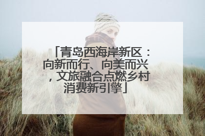 青岛西海岸新区：向新而行、向美而兴，文旅融合点燃乡村消费新引擎