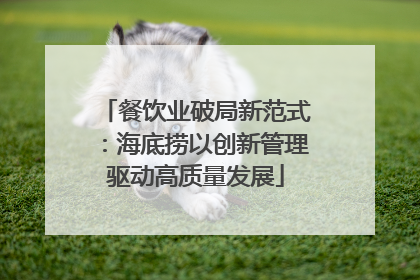 餐饮业破局新范式：海底捞以创新管理驱动高质量发展