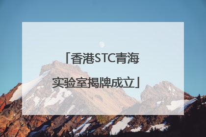 香港STC青海实验室揭牌成立