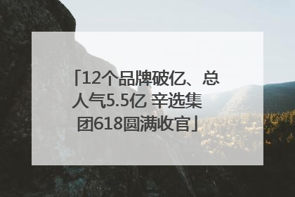 12个品牌破亿、总人气5.5亿 辛选集团618圆满收官
